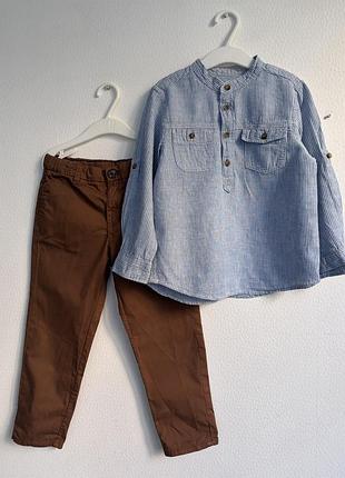 Штани брюки сорочка h&m