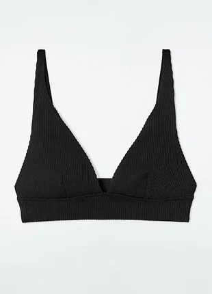 Бікіні топ cos cos ribbed high-apex bikini top / 34