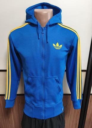 Adidas спортивная кофта с капюшоном худи