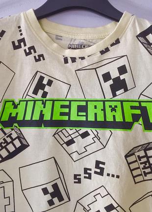 Футболка minecraft 140cm