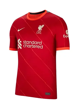 Футбольна футболка nike liverpool fc 2021/22 stadium home db2560-688 red