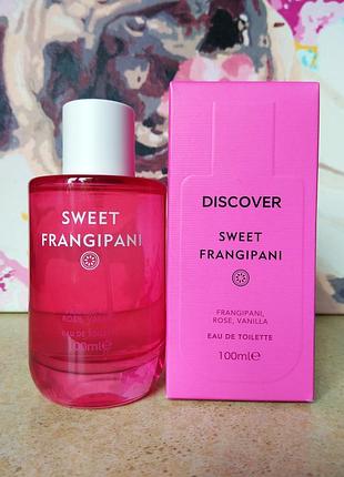 Marks &amp; spencer discover sweet frangipani туалетная вода для женщин 100 мл.