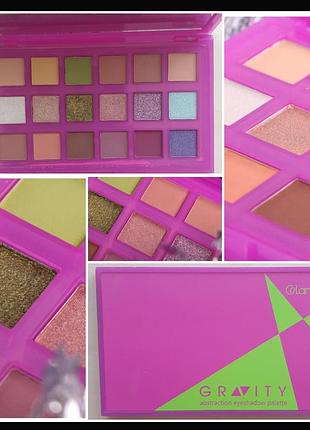 Glambee gravity abstraction palette палетка  теней в оттенке 02, снята с производства