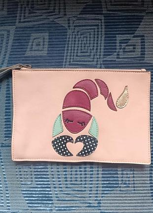 Шкіряний клатч anthropologie miss albright «scorpio»