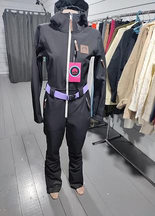 Новий жіночий лижний комбінезон oosc chic ski suit black, розмір m (з бірками)