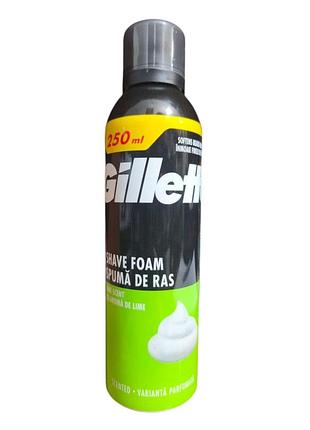 Пена для бритья gillette лимон 250 мл 9111