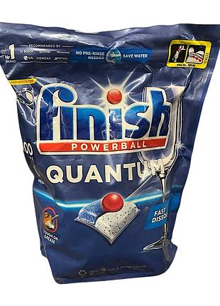 Таблетки для посудомийних машин finish quantum 100 шт 1501