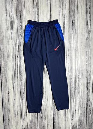 Nike спортивные штаны оригинал синие xl 158–170 см