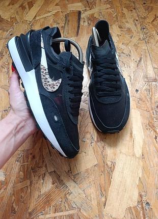 Оригинальные летние кроссовки nike waffle one se black dj9776-001