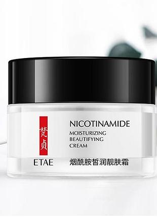 Крем для лица увлажняющий с ниацинамидом etae niacinamide moisturizing beautifying cream 50мл