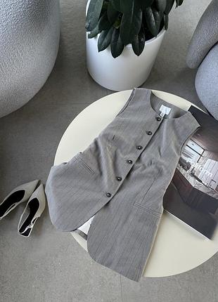 Трендовий класичний жилет h&m жилетка h&m