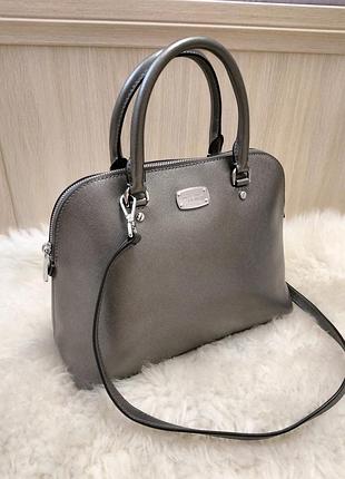 Стильная кожаная сумка тоут michael kors