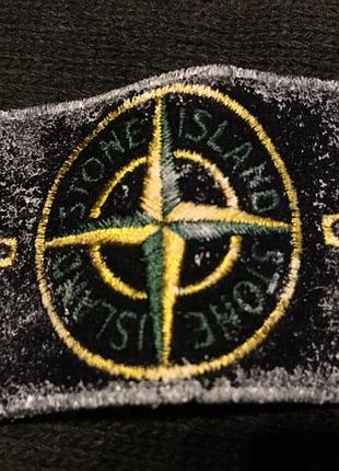 Оригінальний патч stone island frost finish нашивка оригінал dust color off dye archive