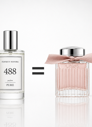 Парфуми жіночі fm pure 488 chloé l'eau de chloé, 50 мл