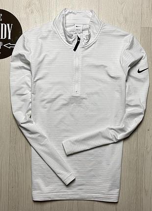 Мужская спортивная зип кофта nike dri-fit, размер s-m