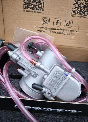 Карбюратор nibbi pwk34 оригинал, карбюратор для мотоцикла ніббі пвк34