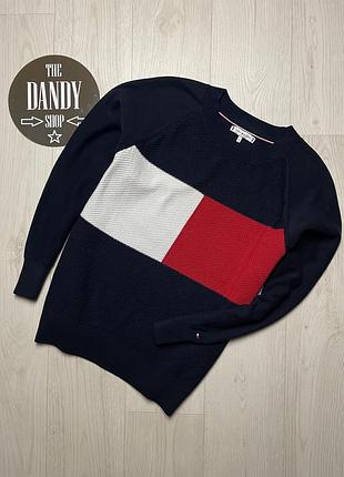 Женский премиум свитер tommy hilfiger, размер m-l