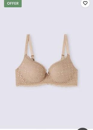 Бюстгальтер ліфчик бра від intimissimi adele lace triangle bra 85b, ідеальний