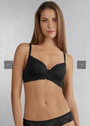 Бюстгальтер ліфчик бра від intimissimi adele lace triangle bra 85b, ідеальні