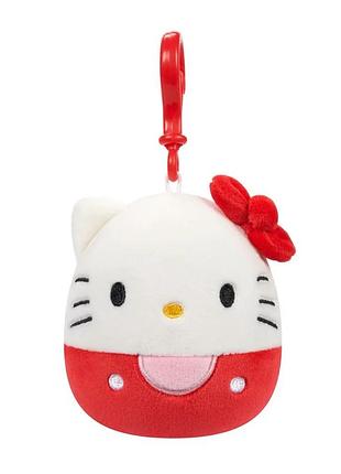 Дитяча м'яка іграшка на кліпсі серії "хелоу кітті" хелоу киті squishmallows sqsn00270, 9 см