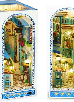 Бук нук морской бриз интерьерный конструктор румбокс diy sea breeze book nook tc-18
