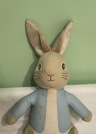 Rainbow peter rabbit - мягкая плюшевая декор большая коллекционная игрушка - кролик питтер - 55 см