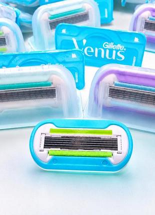 Касети для бритви gillette venus на 5 лез для жінок 100% оригінал