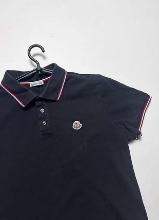 Футболка поло мужская moncler оригинал