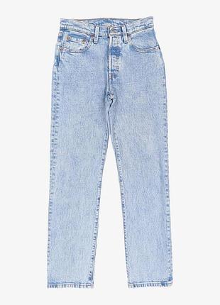 Джинси жiночi levi’s 501 original cropped w24 l26 з високою посадкою
