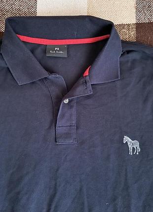 Лонгслив поло paul smith zebra logo 2