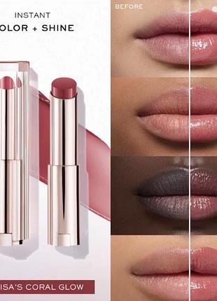 Бальзамна помада блиск lancome lip idole 30 lisa's coral