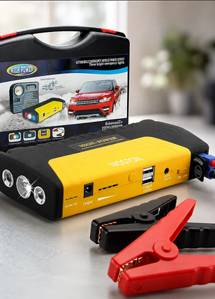 Пусковое автомобильное устройство jump starter power bank 500 mah.