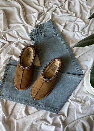 Мужские ugg tasman slippers brown 44 (29см.) 28см.