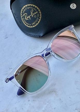 Ориганільні сонце захисні дитячі окуляри ray ban jr