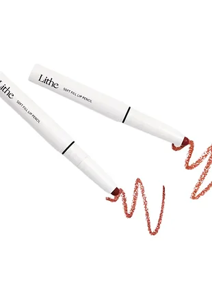 Карандаши-помады для губ lithe beauty soft fill lip pencils in dusk & scarlet 1.5 г