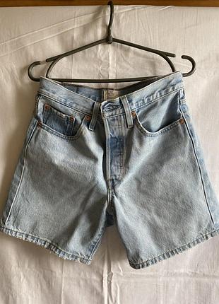 Шорти levi’s оригінал базові 501 з строчкою знизу