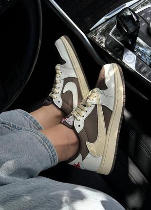 Air jordan 1 х travis low premium