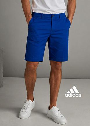 Мужские синие шорты с карманами adidas 32 m