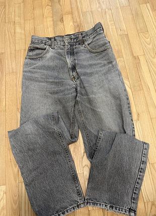Джинси сірі zara, levis прямі джинси