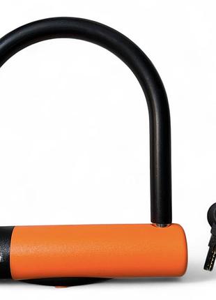Замок противоугонный mototech orange tw(530) (2200kg)