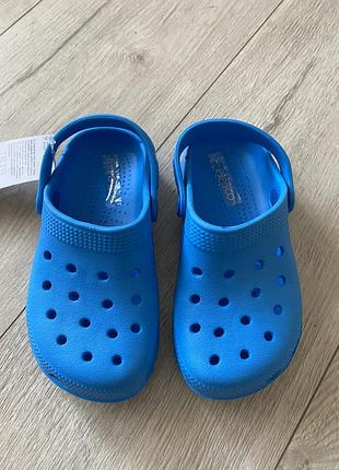 Сабо по типу крокс crocs, бренд рерсо на стопу 17 см