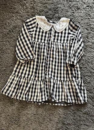 Сукня з комірцем zara 4-5 років 104-110 см