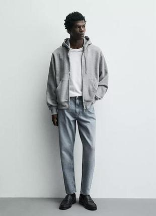 Чоловічі джинси zara slim tapered fit