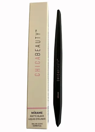 Жидкая подводка для глаз chica beauty mirame liquid liner black 0.5 мл