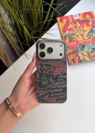 Чехол iphone grey ugly beaty арт ch00012
