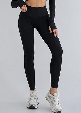 Черные лосины леггинсы в рубчик  topshop turkey 🇹🇷