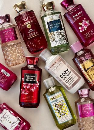 Гель для душу bath and body works
