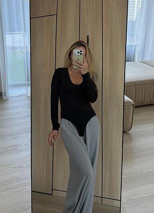 Боді чорне h&m