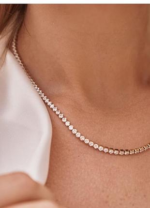 Burker кольє ava necklace gold