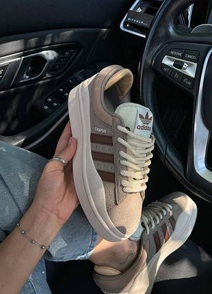 Adidas campus x bad bunny chalky brown premium